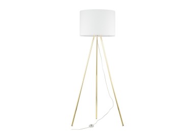 Lampadaire Umberto 1 lumière – doré – en métal – style moderne