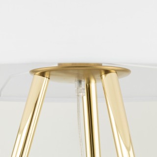 Lampadaire Umberto 1 lumière – doré – en métal – style moderne