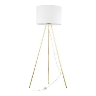 Lampadaire Umberto 1 lumière – doré – en métal – style moderne