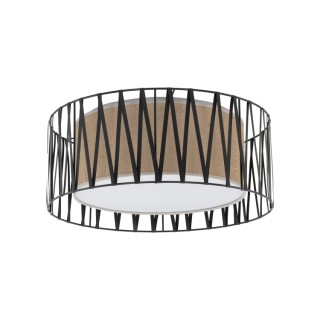 Plafonnier Harmony 4 lumières – blanc – en métal – style moderne