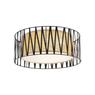 Plafonnier Harmony 4 lumières – blanc – en métal – style moderne