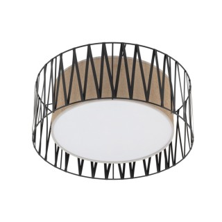 Plafonnier Harmony 4 lumières – blanc – en métal – style moderne