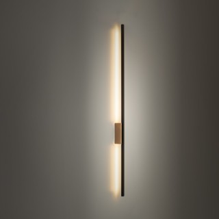 APPLIQUE FLASH WOOD PIN 1 LED L