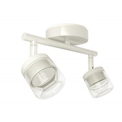 Lighttopps - Barre 2 spots plafond SMAAL Led intégré Grand angle