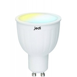Jedi 563041571 LED 2In1 GU10 345Lm, Verre, 5.5 W, Blanc, 20 x 10 x 5 cm