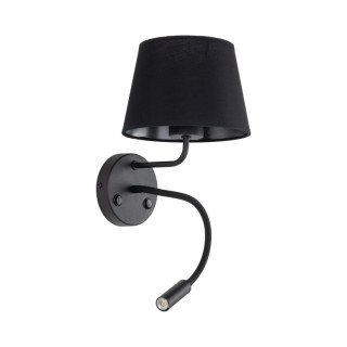 Lampe à poser Maja 2 lumières – noir – en métal – style moderne et loft