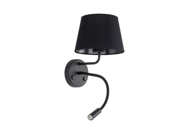 Lampe à poser Maja 2 lumières – noir – en métal – style moderne et loft