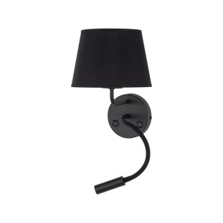 Lampe à poser Maja 2 lumières – noir – en métal – style moderne et loft