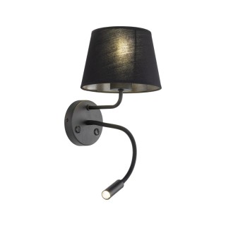 Lampe à poser Maja 2 lumières – noir – en métal – style moderne et loft