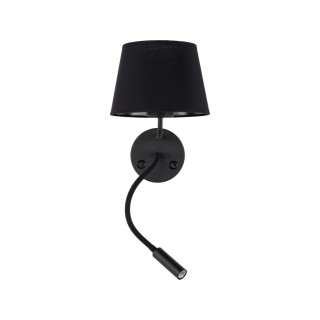 Lampe à poser Maja 2 lumières – noir – en métal – style moderne et loft