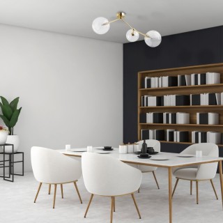 Suspension Fairy – doré – en métal – style moderne