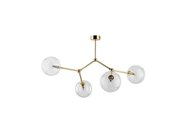 Plafonnier Fairy – doré – en métal – style moderne