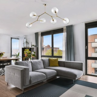 Plafonnier Fairy 6 lumières – doré – en métal – style moderne