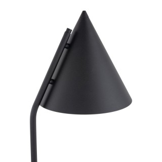 Lampadaire Cono 1 lumière – noir – en métal – style moderne et loft