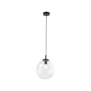 Suspension Sol 1 lumière – noir – en métal – style moderne et loft