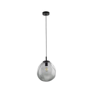 Suspension Sol 1 lumière – noir – en métal – style moderne et loft