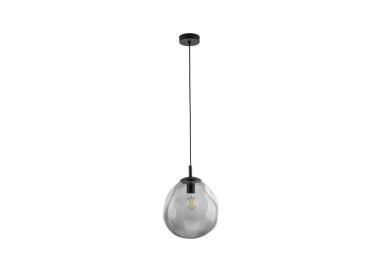 Suspension Sol 1 lumière – noir – en métal – style moderne et loft