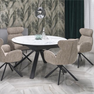 Suspension Sol 1 lumière – noir – en métal – style moderne et loft