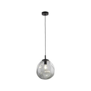 Suspension Sol 1 lumière – noir – en métal – style moderne et loft