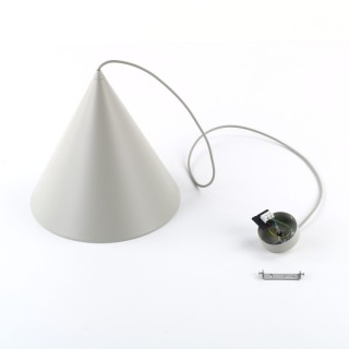 Suspension Cono 1 lumière – en métal – style moderne