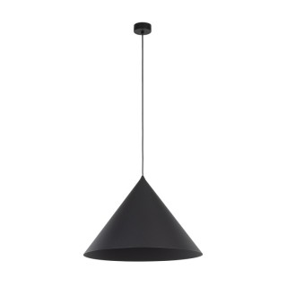 Suspension Cono 1 lumière – noir – en métal – style moderne et loft
