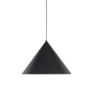 Suspension Cono 1 lumière – noir – en métal – style moderne et loft