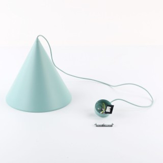 Suspension Cono 1 lumière – en métal – style moderne