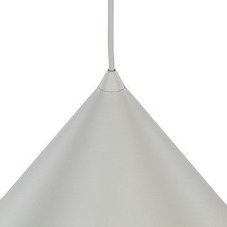 Suspension Cono 1 lumière – en métal – style moderne et loft