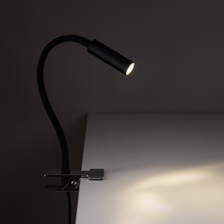 Lampe à poser Lagos 1 lumière – noir – en métal – style moderne et loft