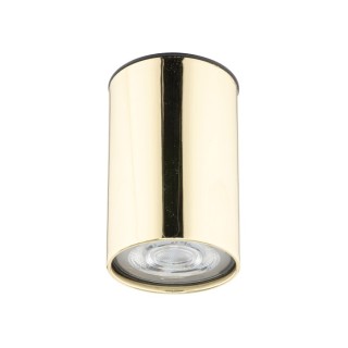 Plafonnier Top 1 lumière – doré & noir – en métal – style moderne