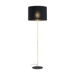Lampadaire Umberto 1 lumière – doré & noir – en métal – style moderne et loft