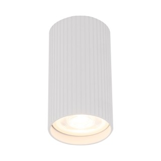 Plafonnier Tune – blanc – en métal – style moderne et loft