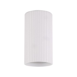 Plafonnier Tune – blanc – en métal – style moderne et loft