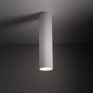 Plafonnier Tune – blanc – en métal – style moderne et loft