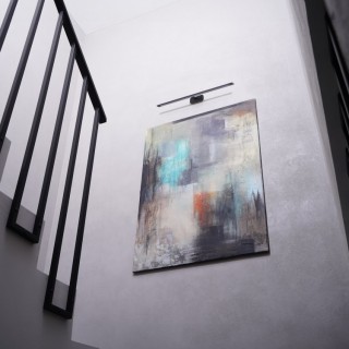 Applique murale Gallery – noir – en métal – style moderne et loft