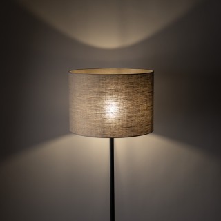 Lampadaire Earth 1 lumière – noir – en métal – style classique