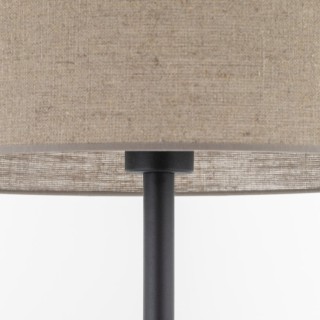 Lampadaire Earth 1 lumière – noir – en métal – style classique