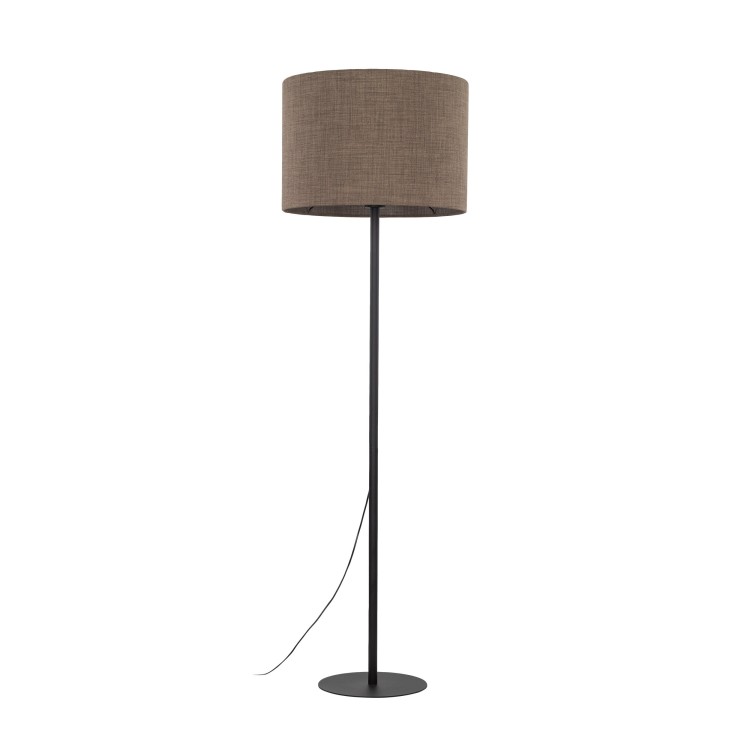 Lampadaire Earth 1 lumière – noir – en métal – style classique