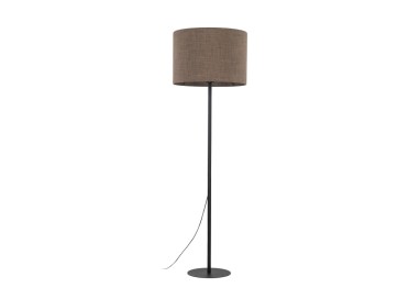 Lampadaire Earth 1 lumière – noir – en métal – style classique