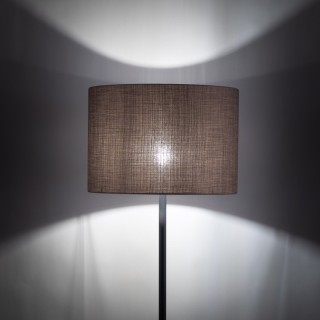 Lampadaire Earth 1 lumière – noir – en métal – style classique