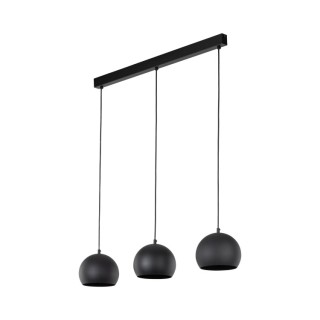 LAMPE SUSPENDUE ZOE NOIRE 3 P