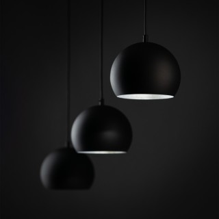 LAMPE SUSPENDUE ZOE NOIRE 3 P