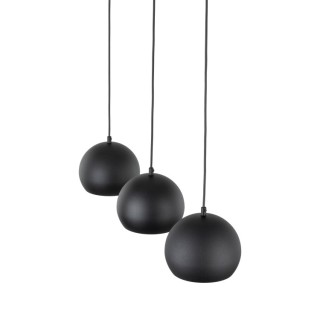 LAMPE SUSPENDUE ZOE NOIRE 3 P