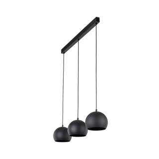 LAMPE SUSPENDUE ZOE NOIRE 3 P