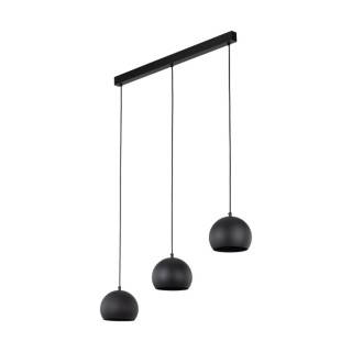 LAMPE SUSPENDUE ZOE NOIRE 3 P