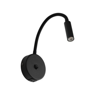 Applique murale Lagos 1 lumière – noir – en métal – style moderne et loft