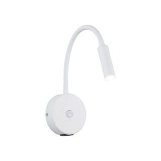 Applique murale Lagos 1 lumière – blanc – en métal – style moderne et loft