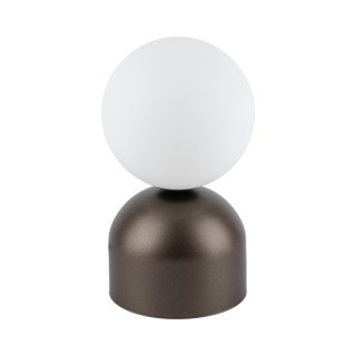 Veilleuse Miki 1 lumière – brun – en métal – style moderne et loft