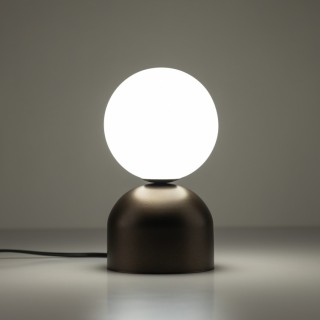 Veilleuse Miki 1 lumière – brun – en métal – style moderne et loft