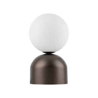 Veilleuse Miki 1 lumière – brun – en métal – style moderne et loft